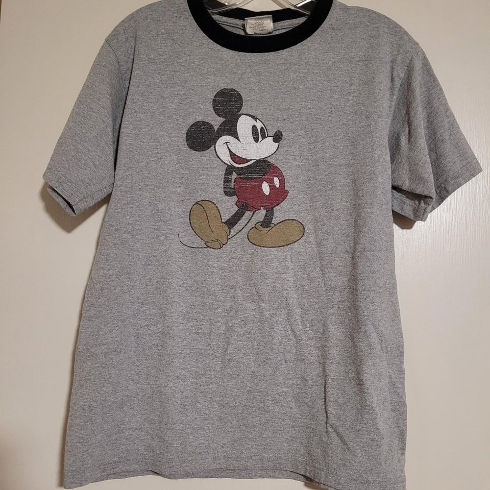 Disney Mickey Mouse t-shirt, size small, gray